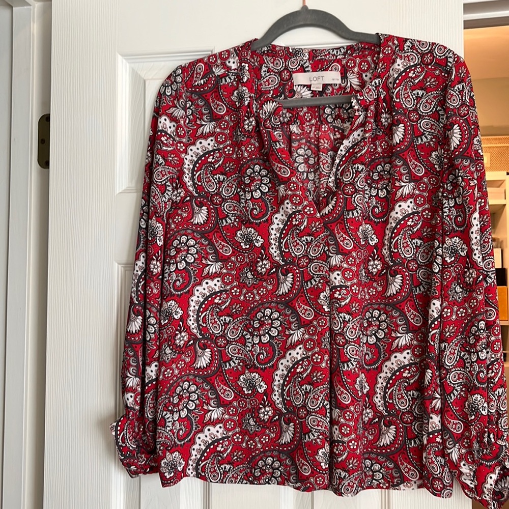 Loft blouse